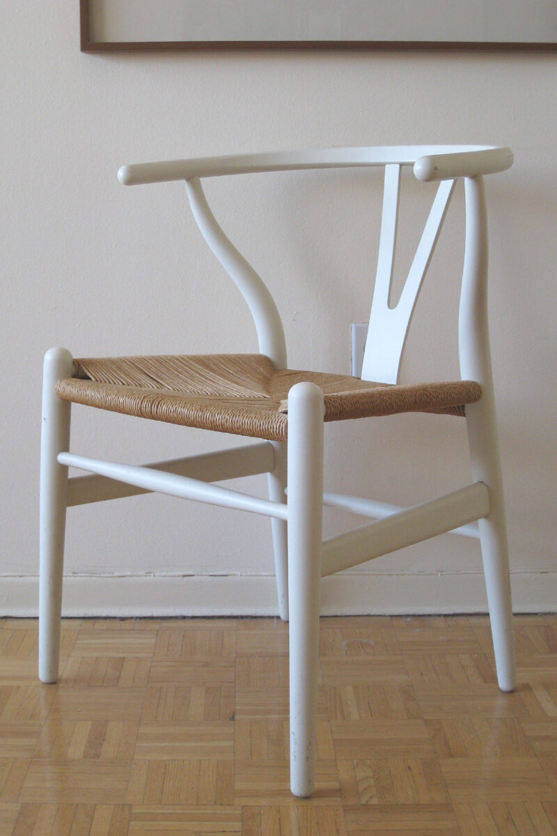 Hans J. Wegners Y-stol med flettet sæde